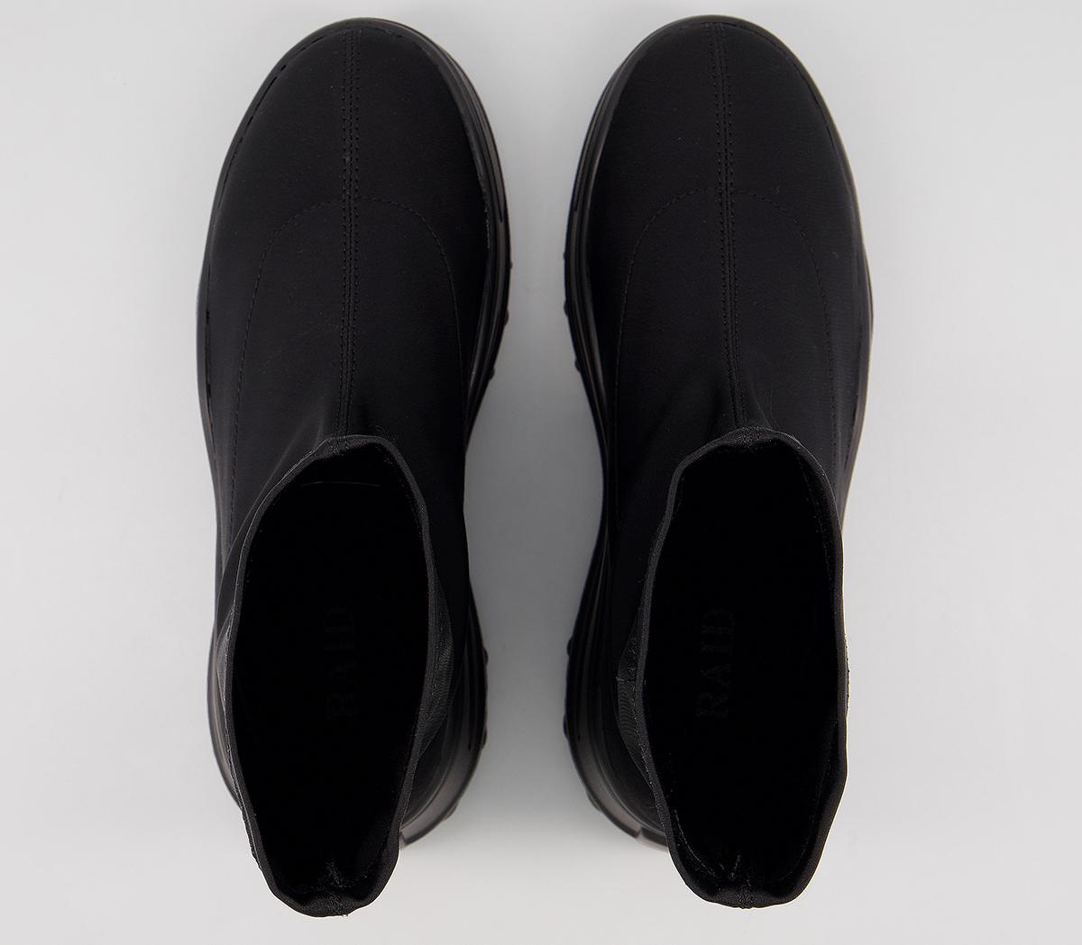 Raid Regina Chunky Boots Raid Regina Chunky Boots Black