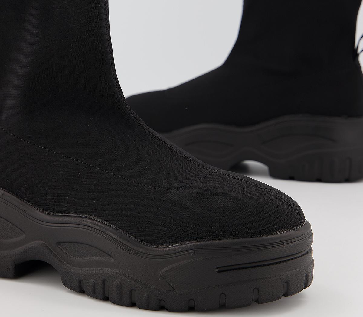 Raid Regina Chunky Boots Raid Regina Chunky Boots Black