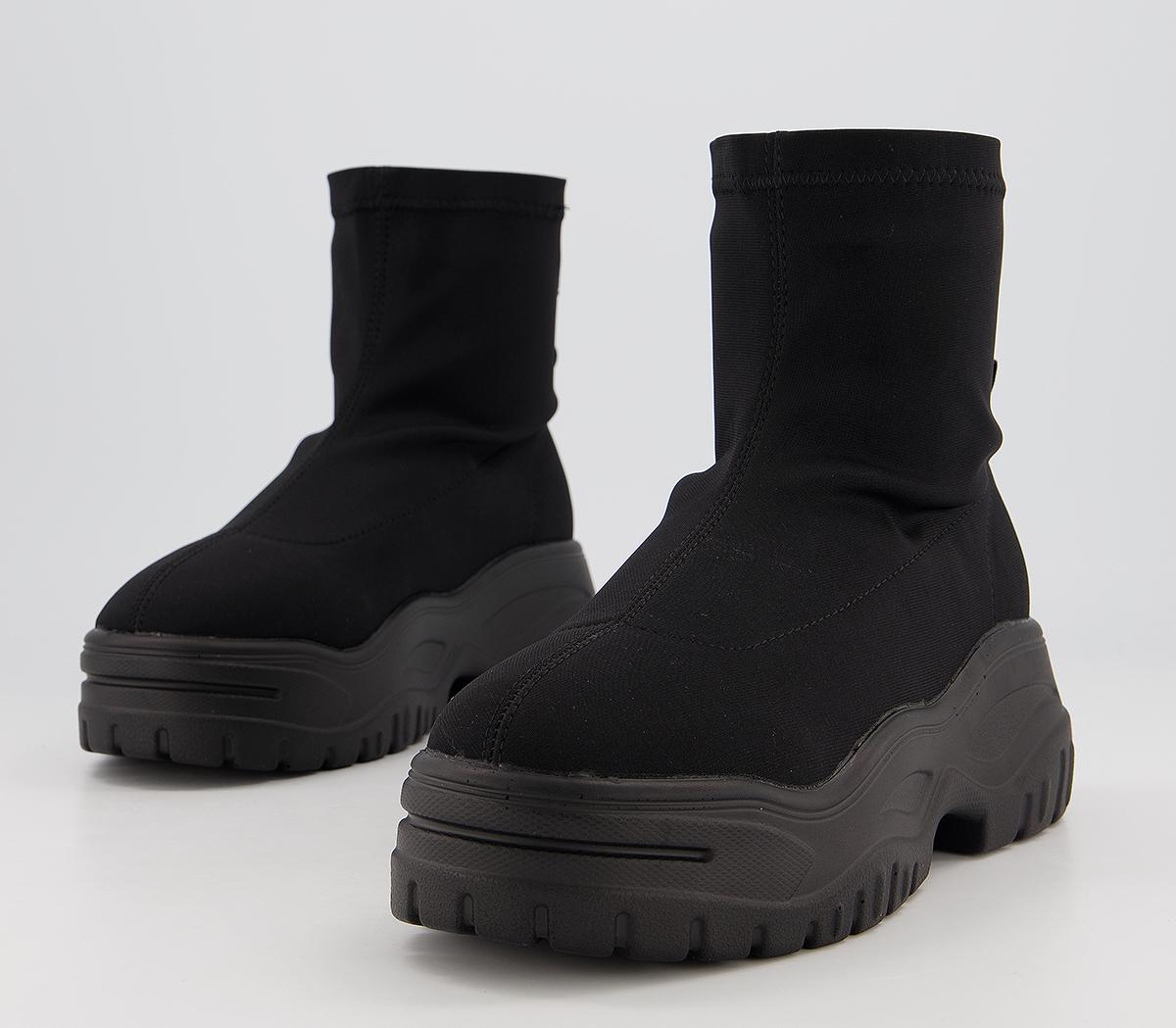 Raid Regina Chunky Boots Raid Regina Chunky Boots Black