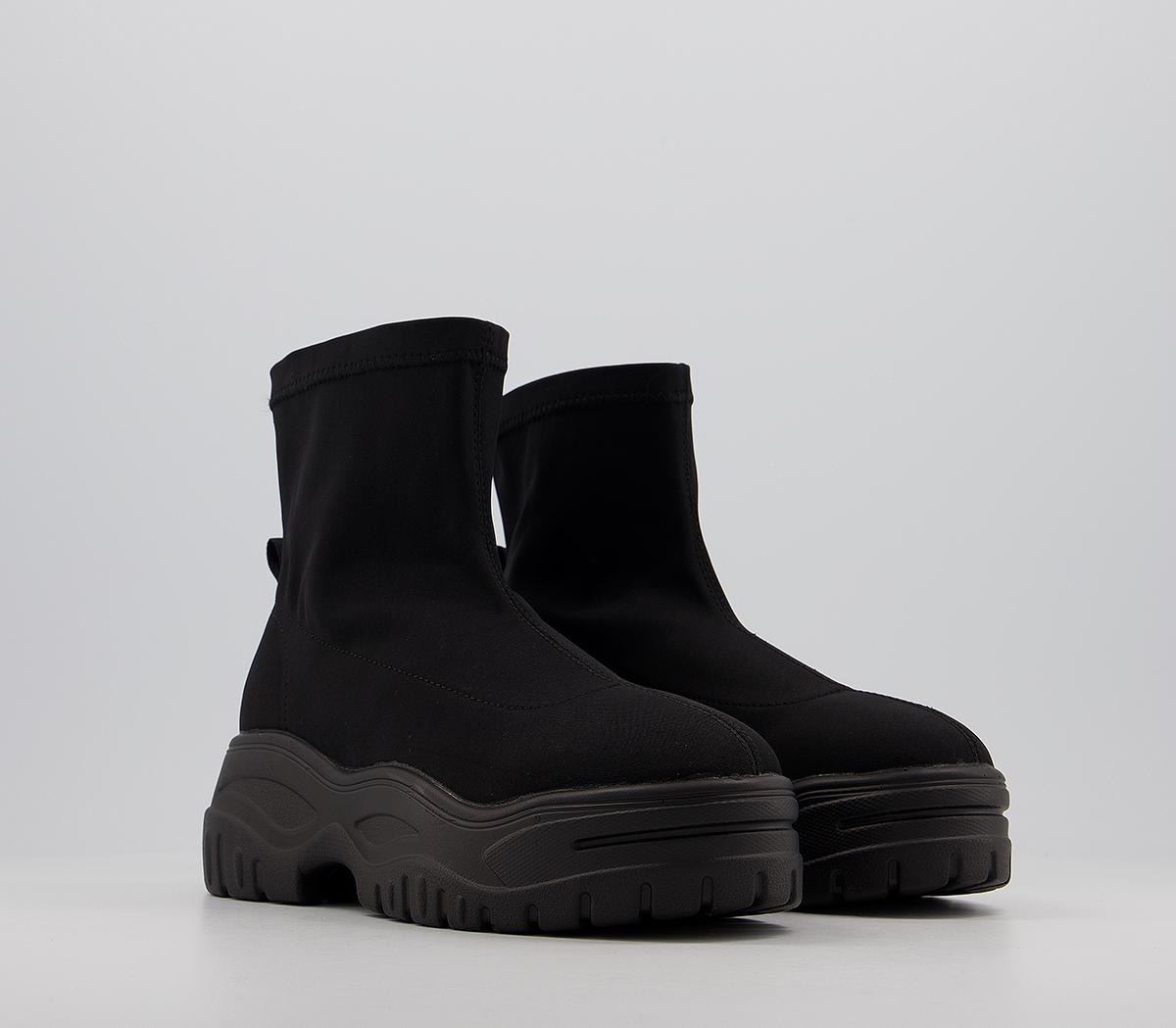 Raid Regina Chunky Boots Raid Regina Chunky Boots Black