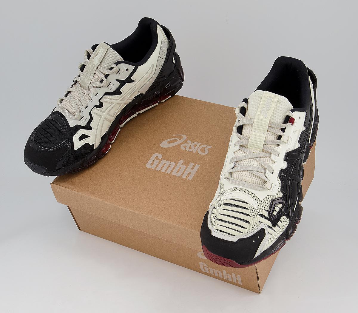 ASICS Gel Quantum 360 6 Trainers Gmbh Ivory Black - Men's Trainers
