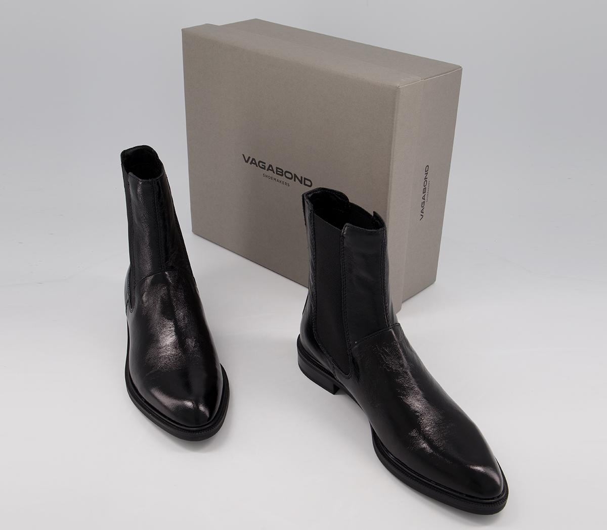Vagabond Shoemakers Frances Chelsea Boots Black - Women's Ankle Boots