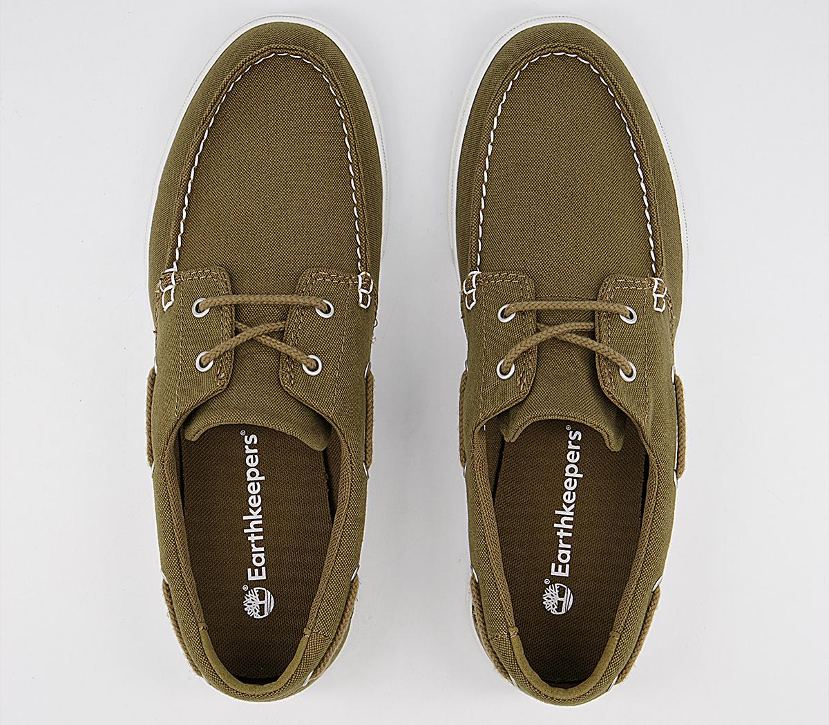 Timberland Unionwharf 2.0 Earth Keeper Boat Shoes Timberland Unionwharf 2.0 Earth Keeper Boat Shoes Olive Canvas