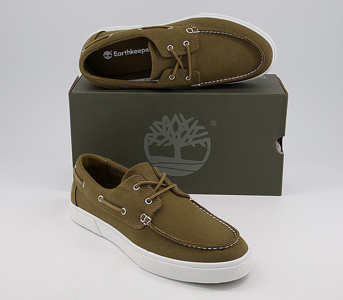 Timberland Unionwharf 2.0 Earth Keeper Boat Shoes Timberland Unionwharf 2.0 Earth Keeper Boat Shoes Olive Canvas