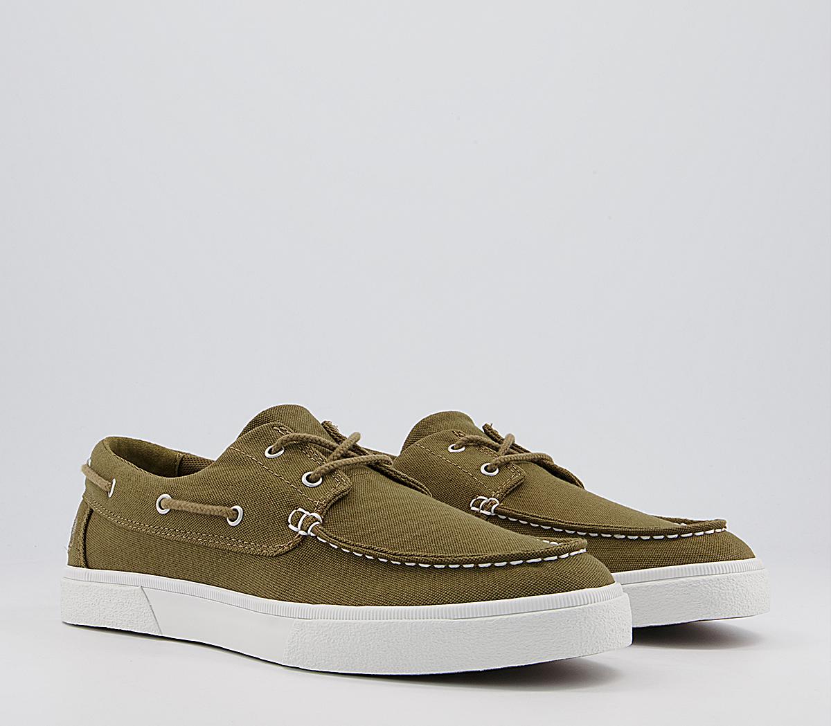 Timberland Unionwharf 2.0 Earth Keeper Boat Shoes Timberland Unionwharf 2.0 Earth Keeper Boat Shoes Olive Canvas