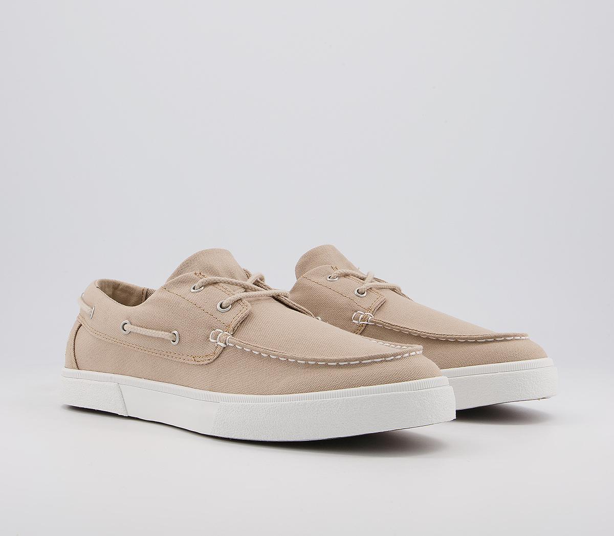 Timberland Unionwharf 2.0 Earth Keeper Boat Shoes Light Beige Canvas ...