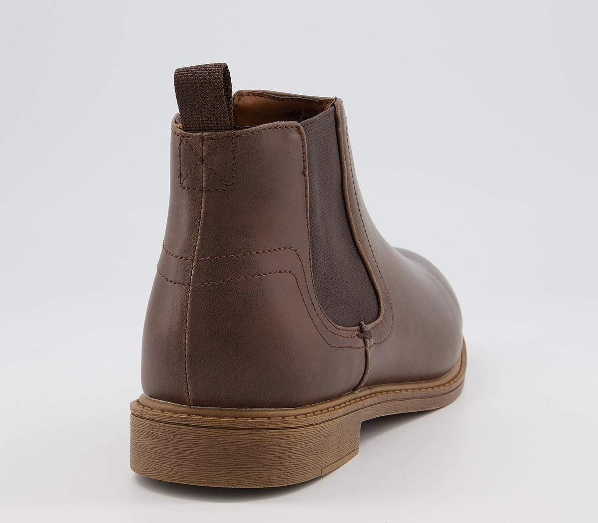 Office Bitter Chelsea Boots Office Bitter Chelsea Boots Brown