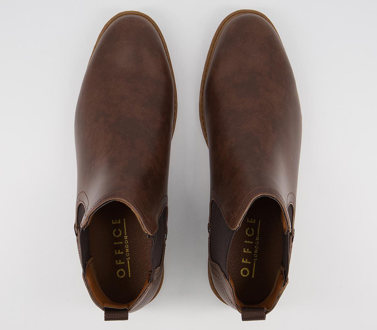 Office Bitter Chelsea Boots Office Bitter Chelsea Boots Brown