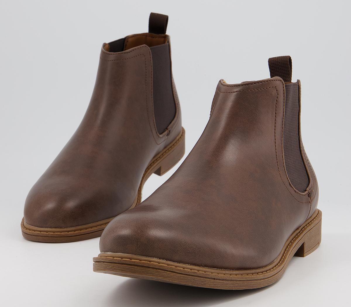 Office Bitter Chelsea Boots Office Bitter Chelsea Boots Brown