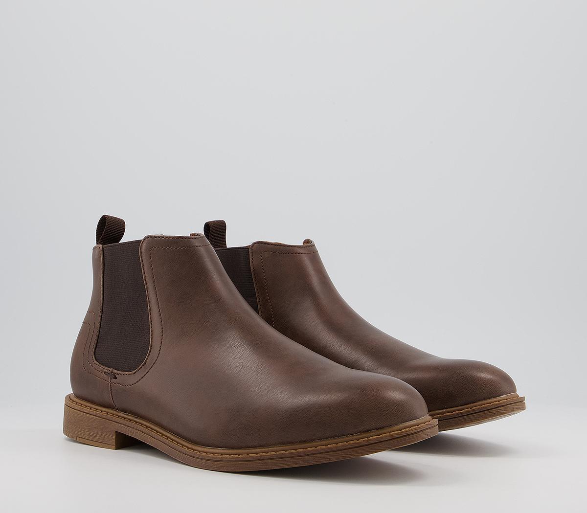 Office Bitter Chelsea Boots Office Bitter Chelsea Boots Brown