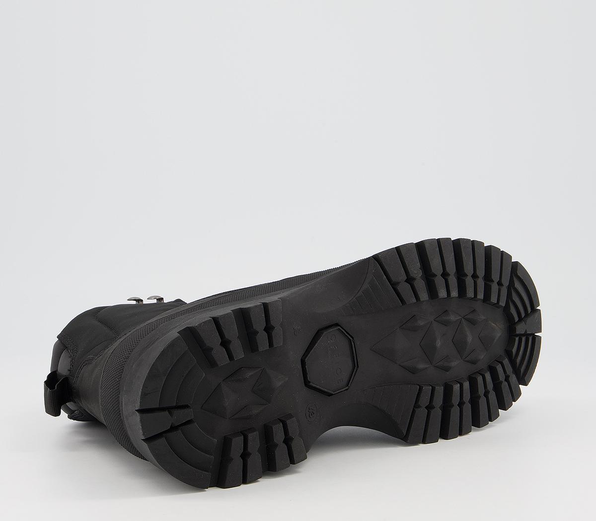 OFFICEBernard Hiker BootsBlack Leather
