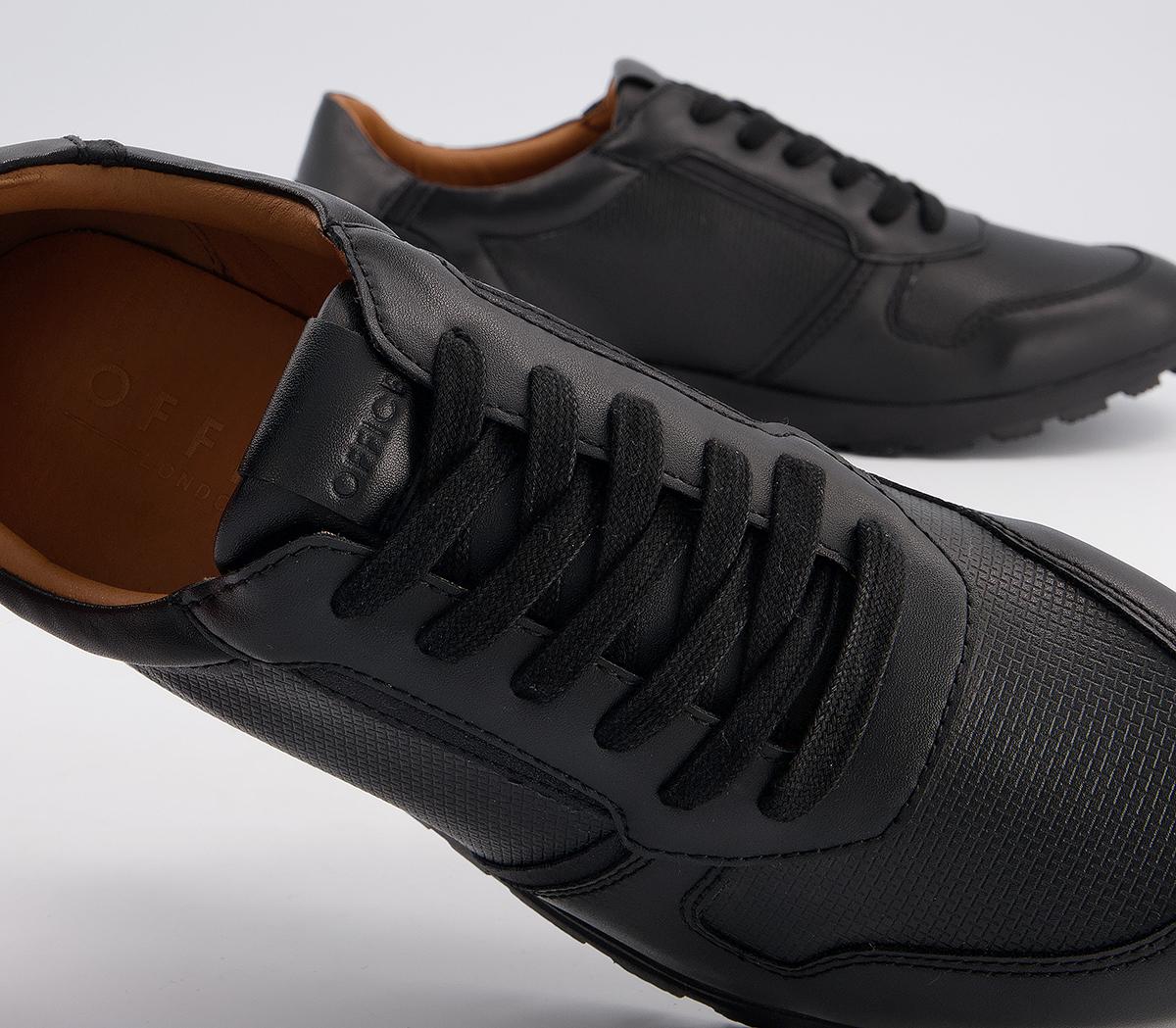 OFFICE Cameron Trainers Black Men's Casual Shoes