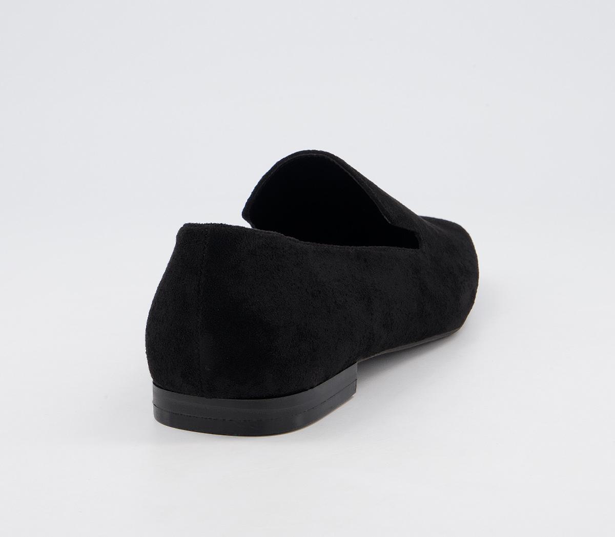Office Fletcher Slipper Square Toe Shoes Office Fletcher Slipper Square Toe Shoes Black