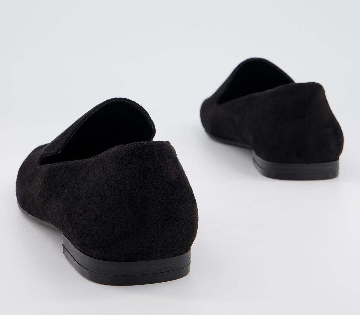 Office Fletcher Slipper Square Toe Shoes Office Fletcher Slipper Square Toe Shoes Black