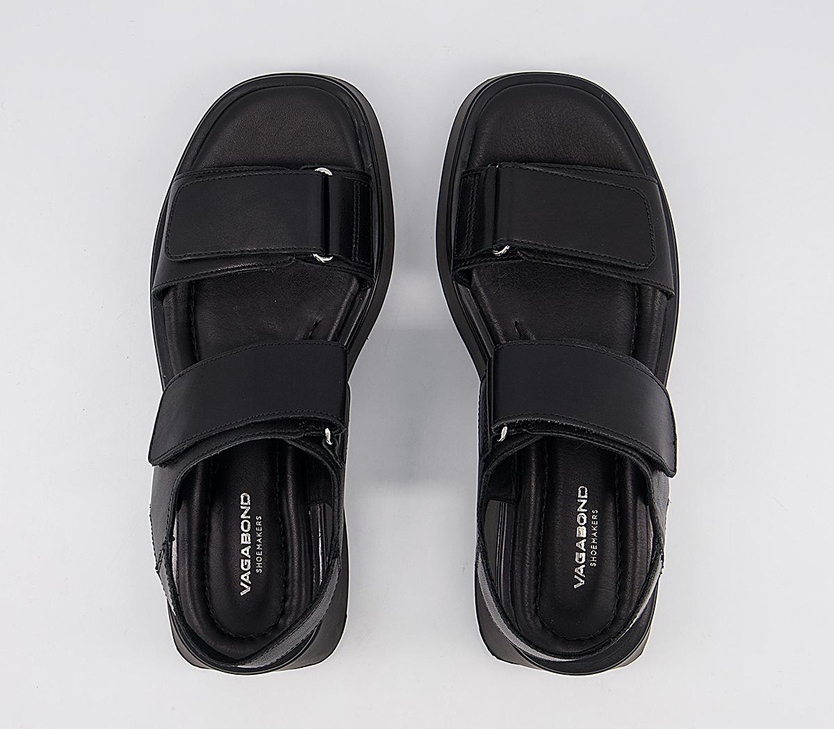 Vagabond Shoemakers Courtney 2 Strap Sandals Black - Women’s Sandals