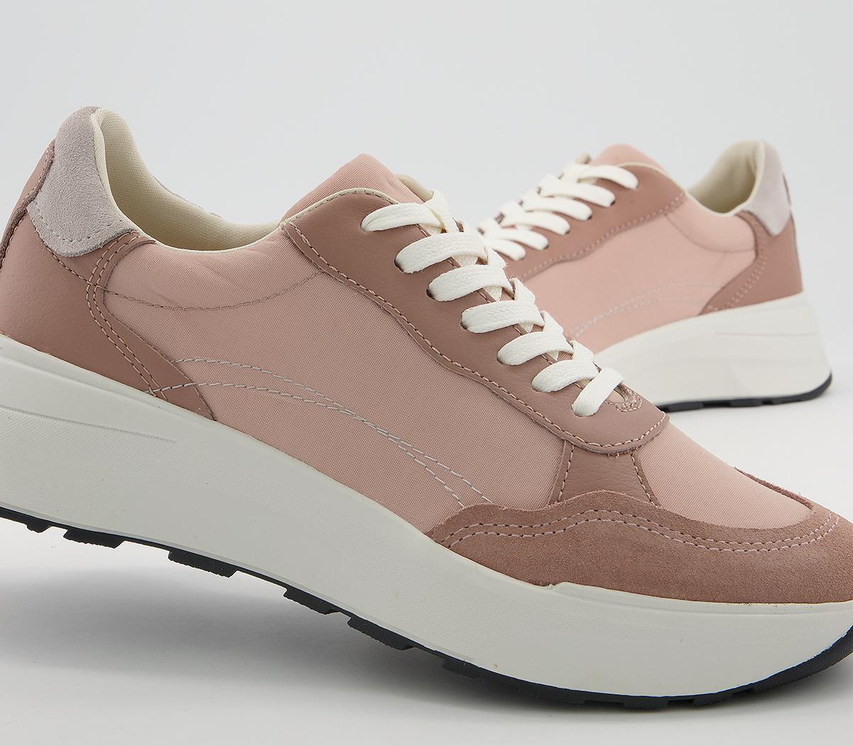 Vagabond Shoemakers Janessa Trainers Dusty Pink - Fashion Trainers