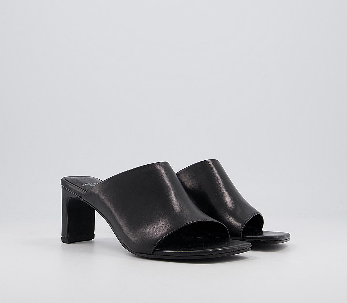 Vagabond Shoemakers Luisa Heeled Mules Vagabond Shoemakers Luisa Heeled Mules Black