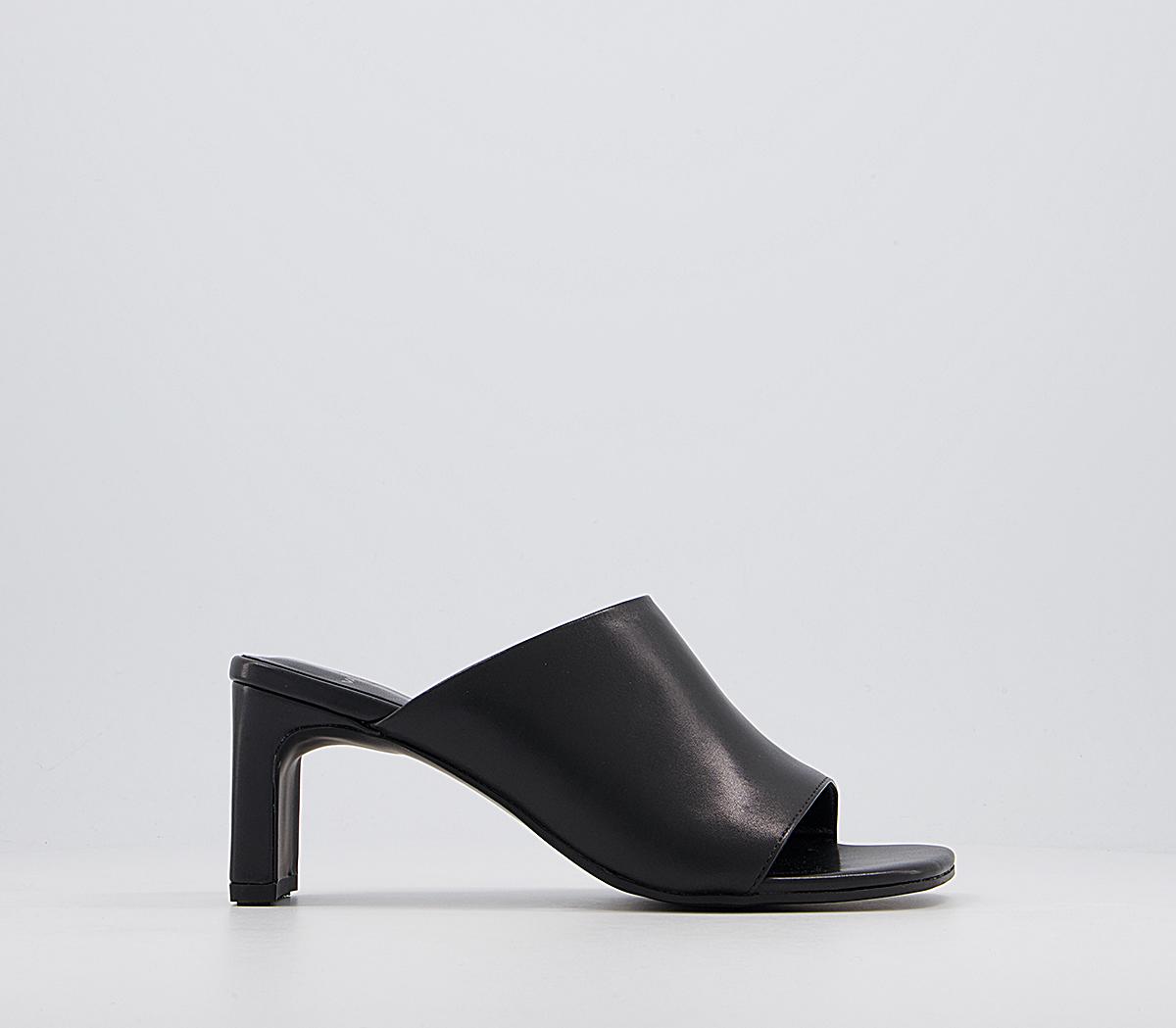 Vagabond Shoemakers Luisa Heeled Mules Vagabond Shoemakers Luisa Heeled Mules Black