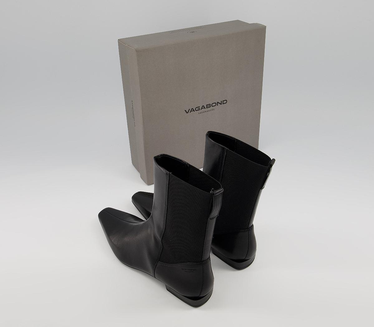 Vagabond Shoemakers Lene Short Boots Vagabond Shoemakers Lene Short Boots Black