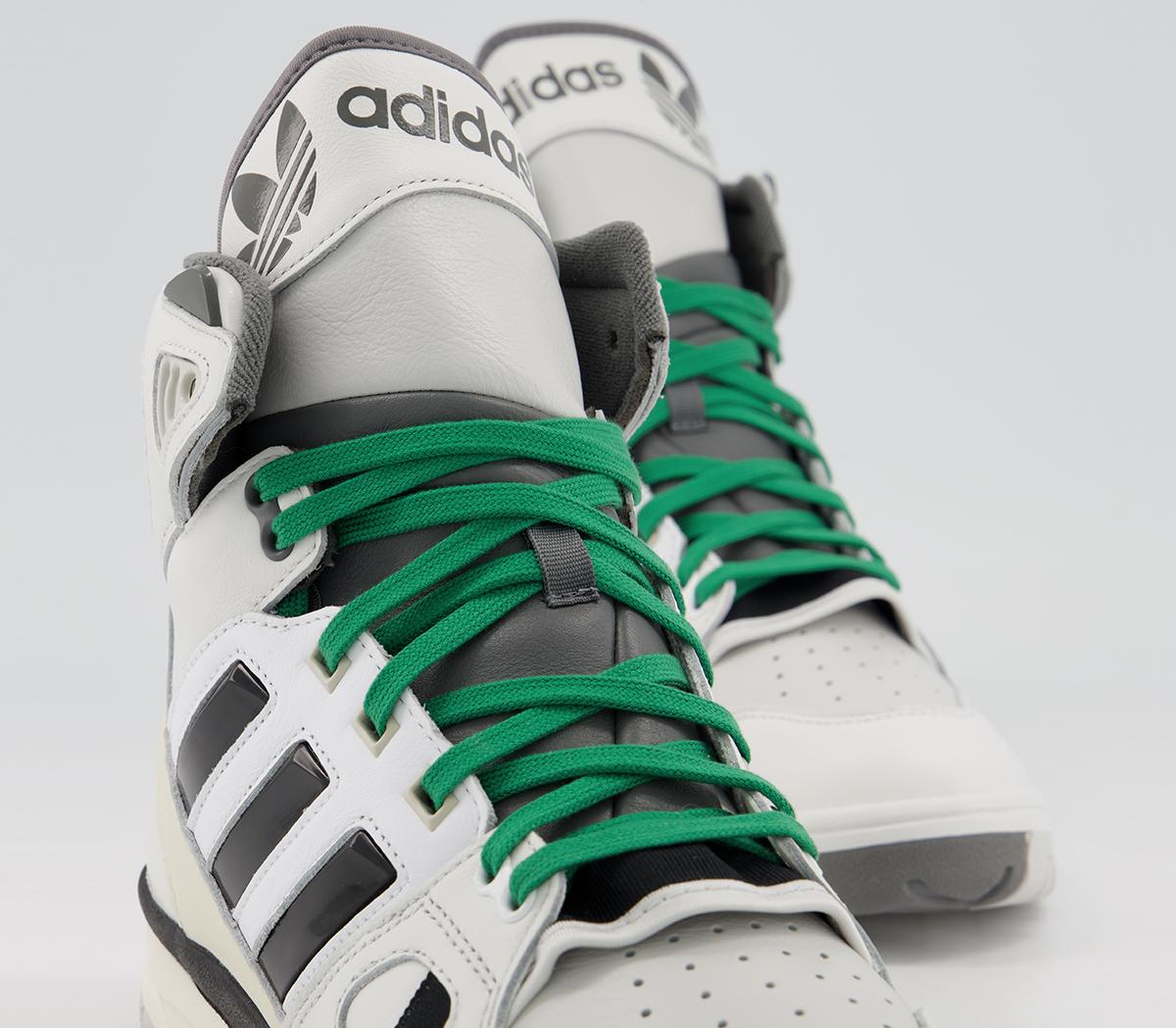 adidas Torsion Artillery Hi Trainers Crystal Whte Core Black Offwhite -  Men's Trainers