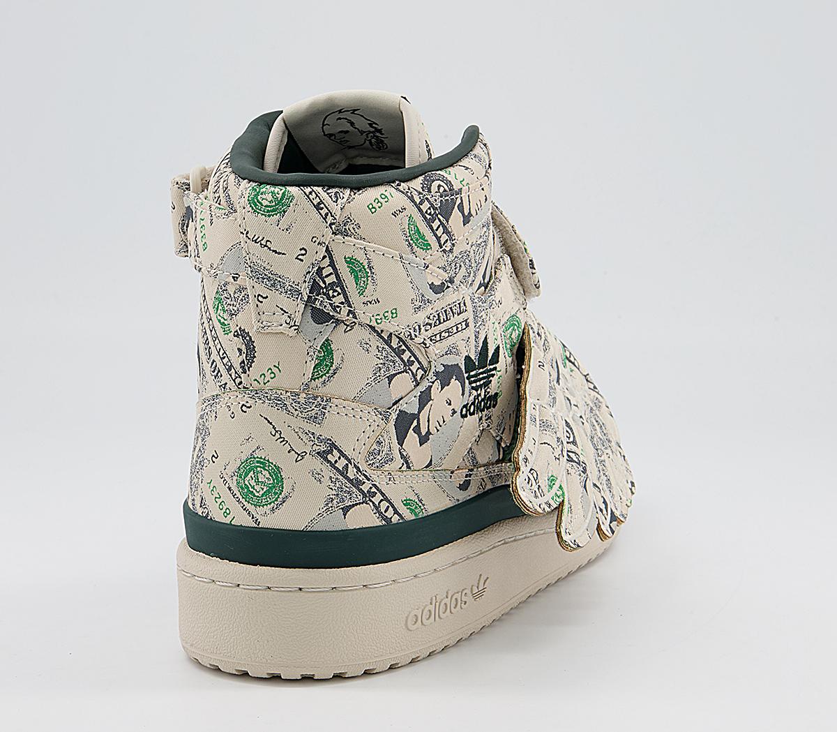adidas Jeremy Scott Forum Wings 1.0 Trainers adidas Jeremy Scott Forum Wings 1.0 Trainers Js Money Cream White