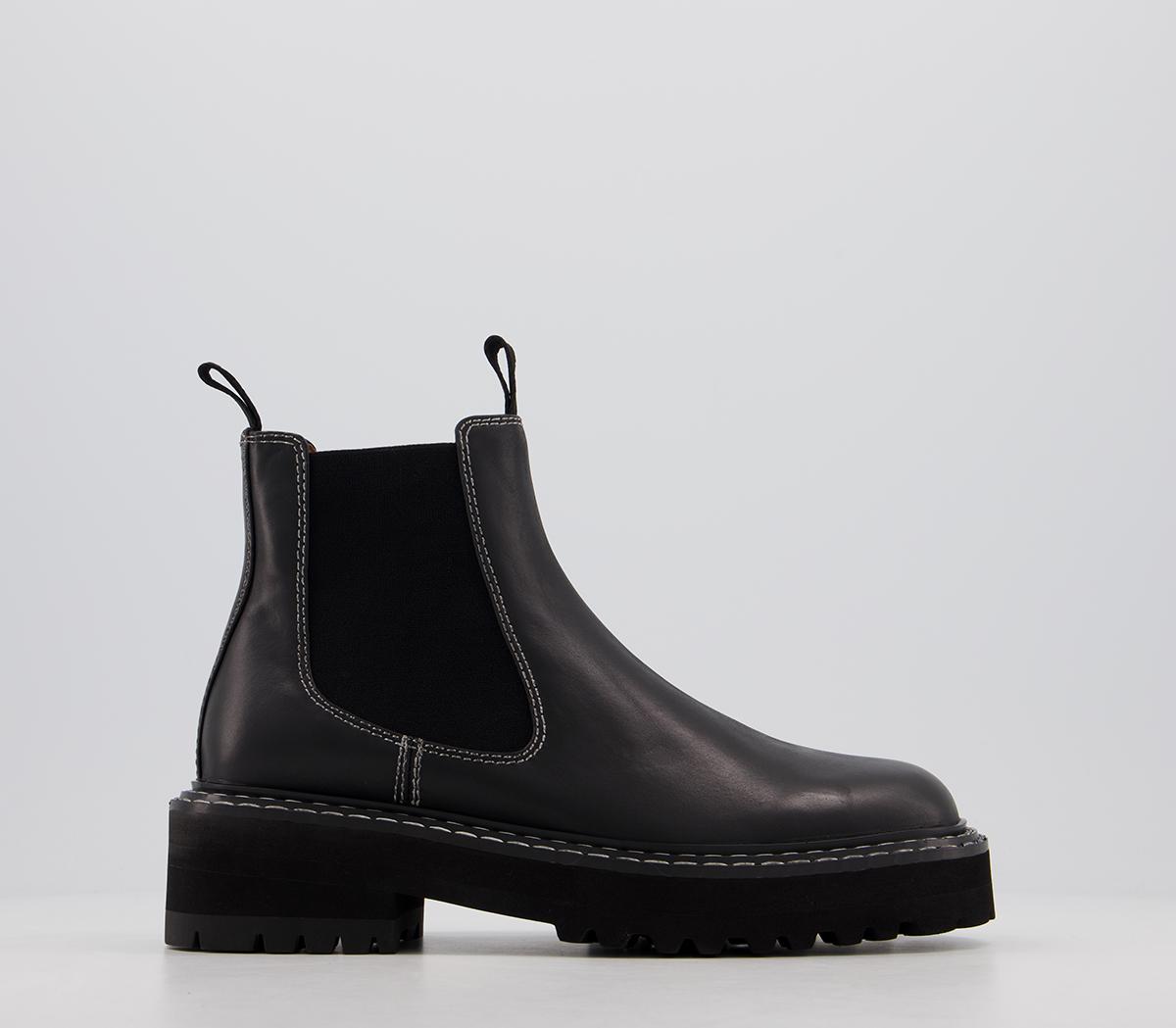 Alias Mae Rome Chelsea Boots Black Burnished - Women's Ankle Boots
