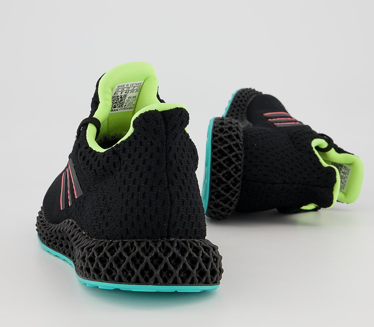 adidas 4d Futurecraft Trainers adidas 4d Futurecraft Trainers Core Black Carbon Turbo