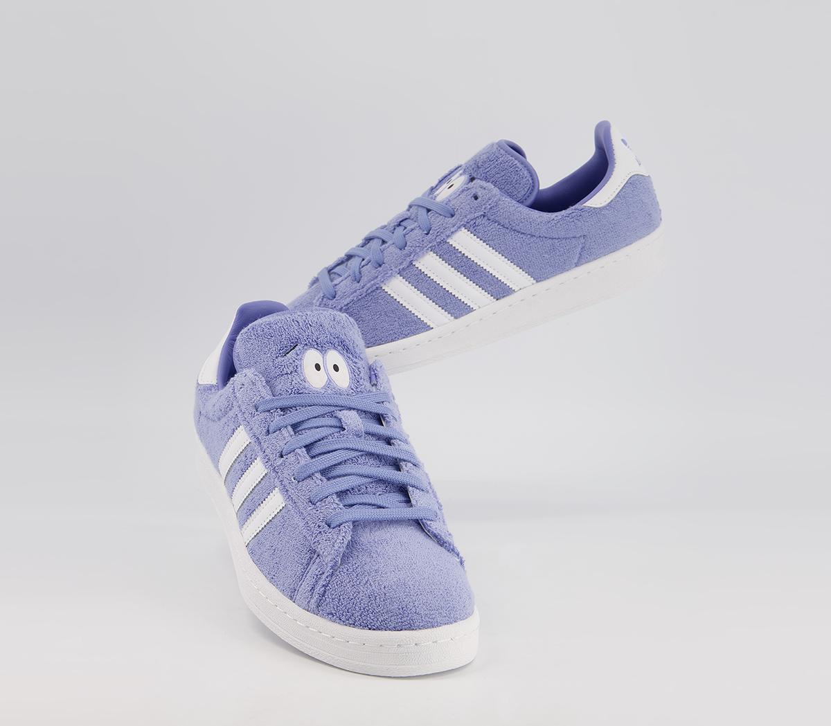 adidas Consortium Campus 420 Trainers Towelie Chalk Purple White