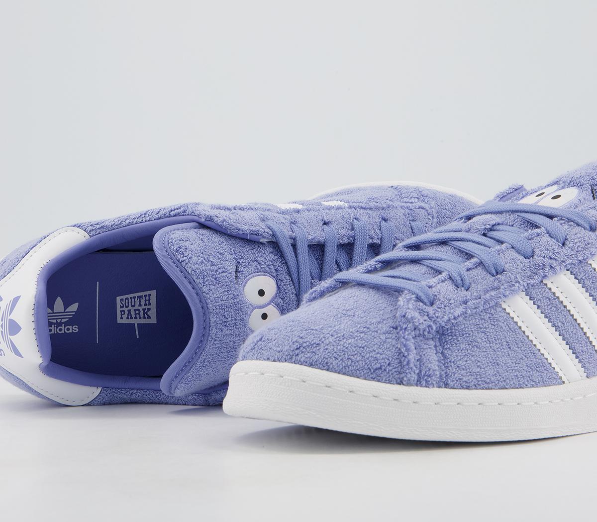 adidas Consortium Campus 420 Trainers Towelie Chalk Purple White - Men's  Terrace Trainers