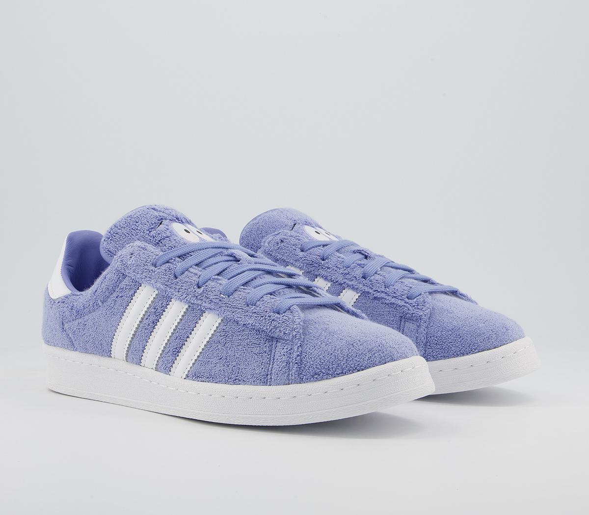 adidas Consortium Campus 420 Trainers Towelie Chalk Purple White