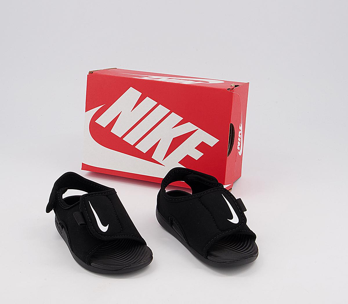 Nike Sunray Adjust 2v Infant Trainers Nike Sunray Adjust 2v Infant Trainers Black White