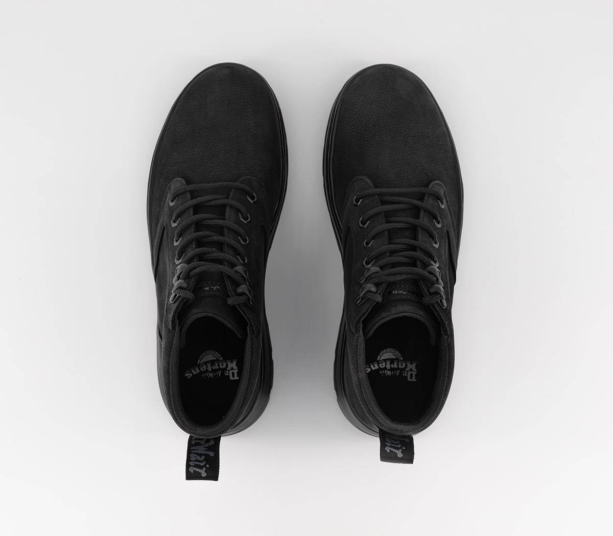 Dr. MartensBonny Leather BootsBlack Milled Nubuck Wp