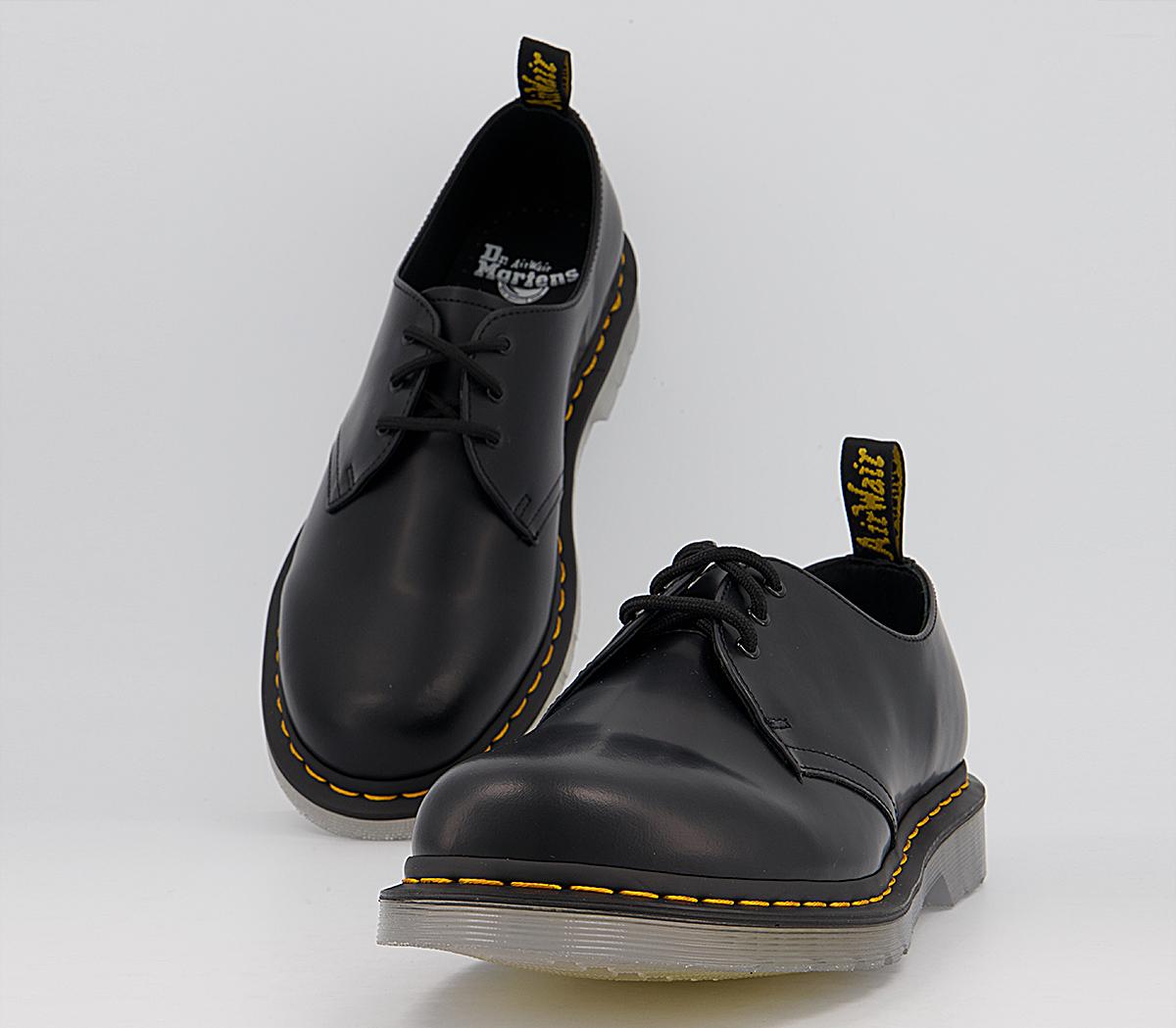 Dr. Martens 1461 Ice 3 Eye Shoes Black - Men's Casual Shoes