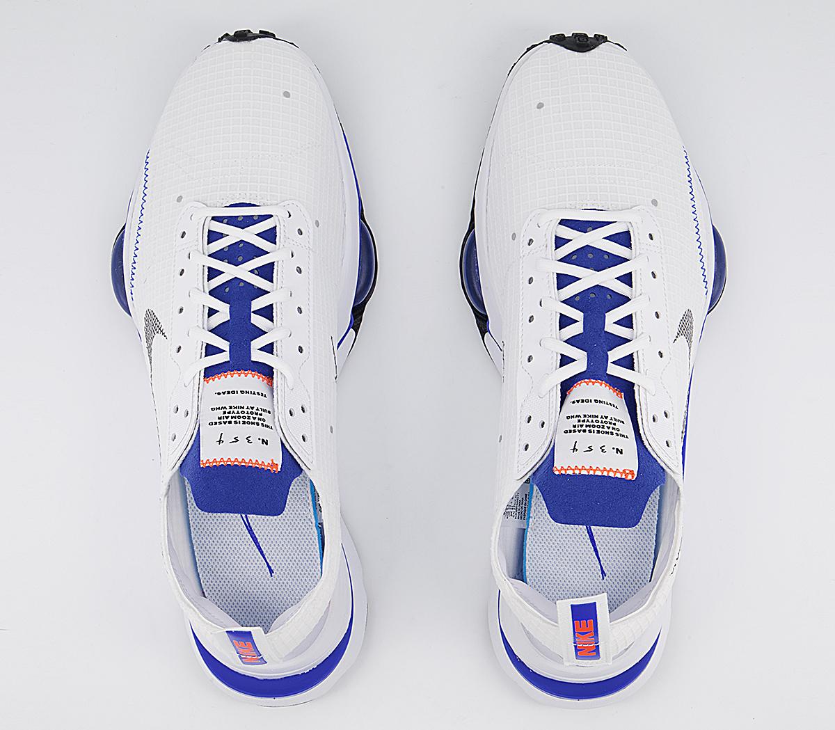 Nike Air Zoom Type Trainers Nike Air Zoom Type Trainers White Black Blue Hyper Crimson Gold White