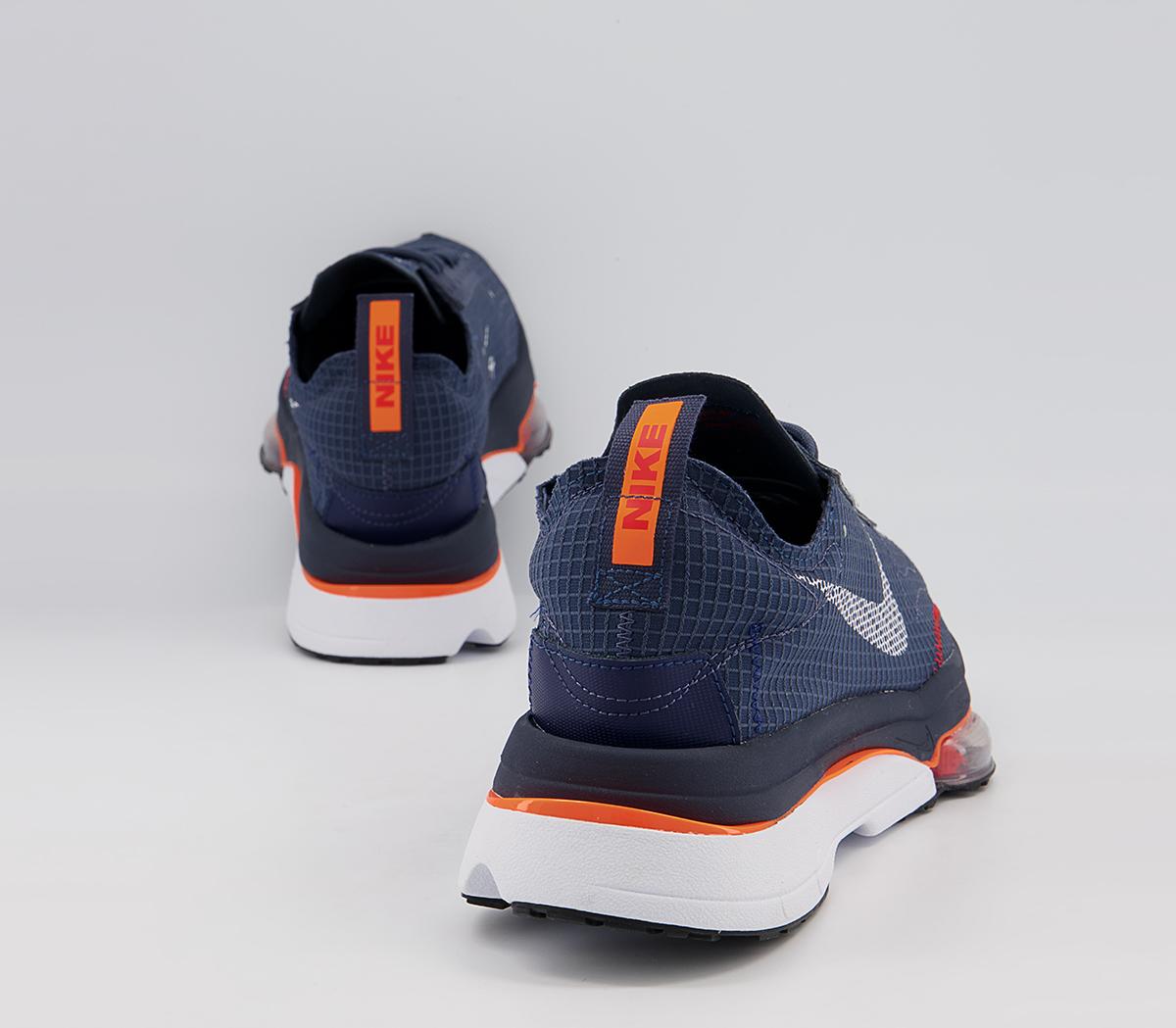 nike zoom type trainer thunder blue white total orange