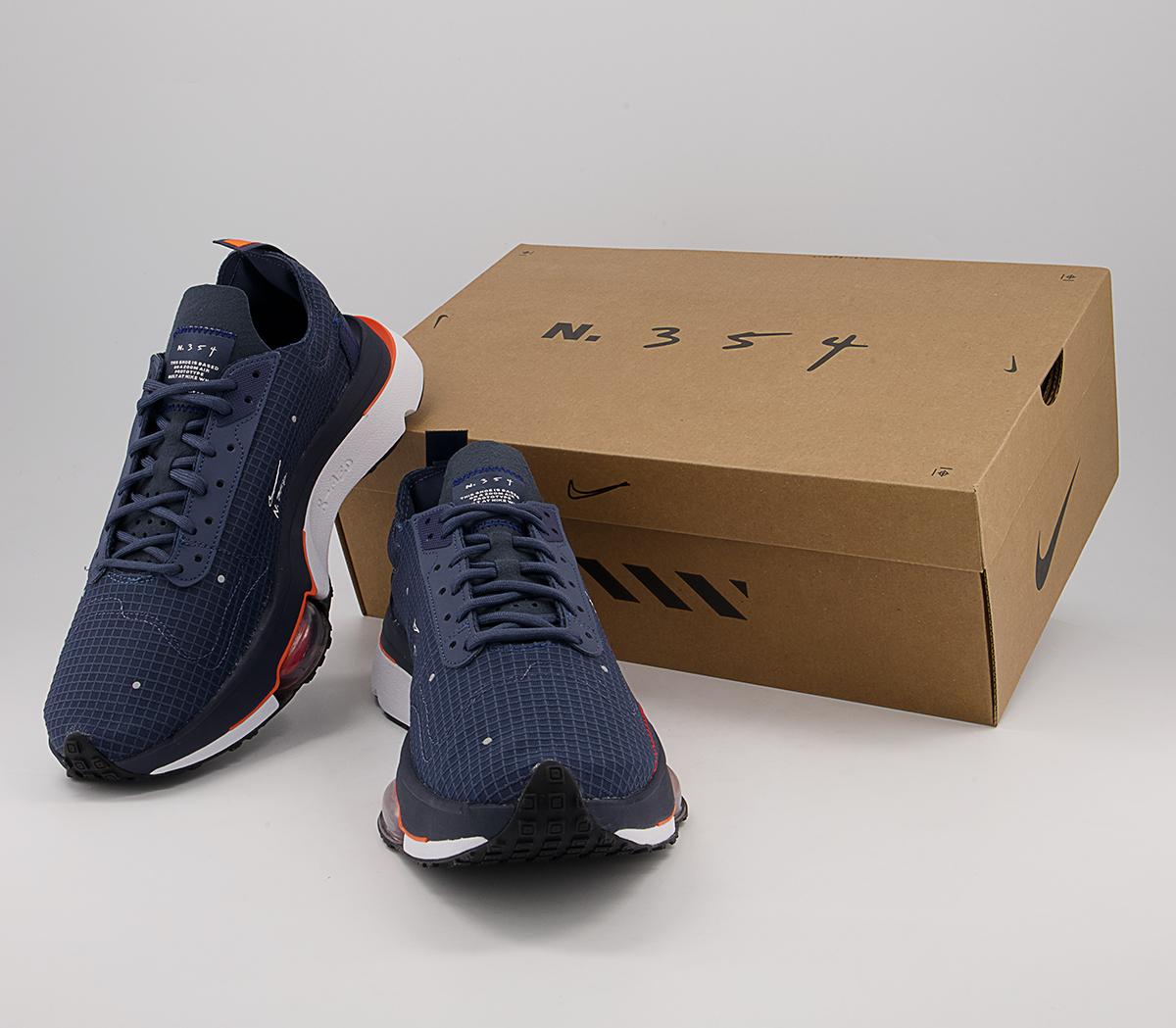nike zoom type trainer thunder blue white total orange