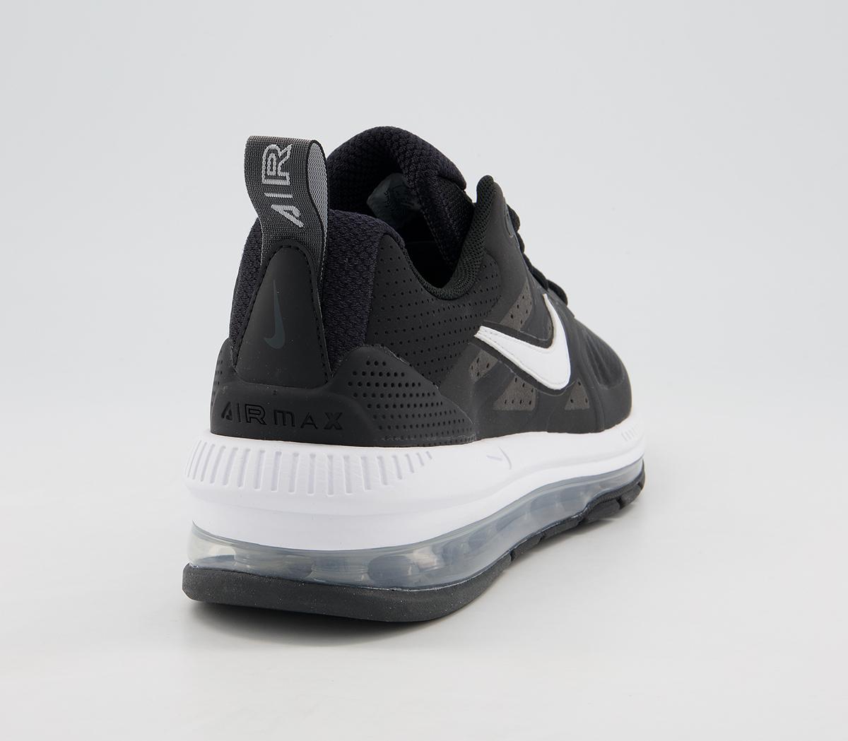 Nike Air Max Genome Trainers Black White Anthracite - Unisex Sports