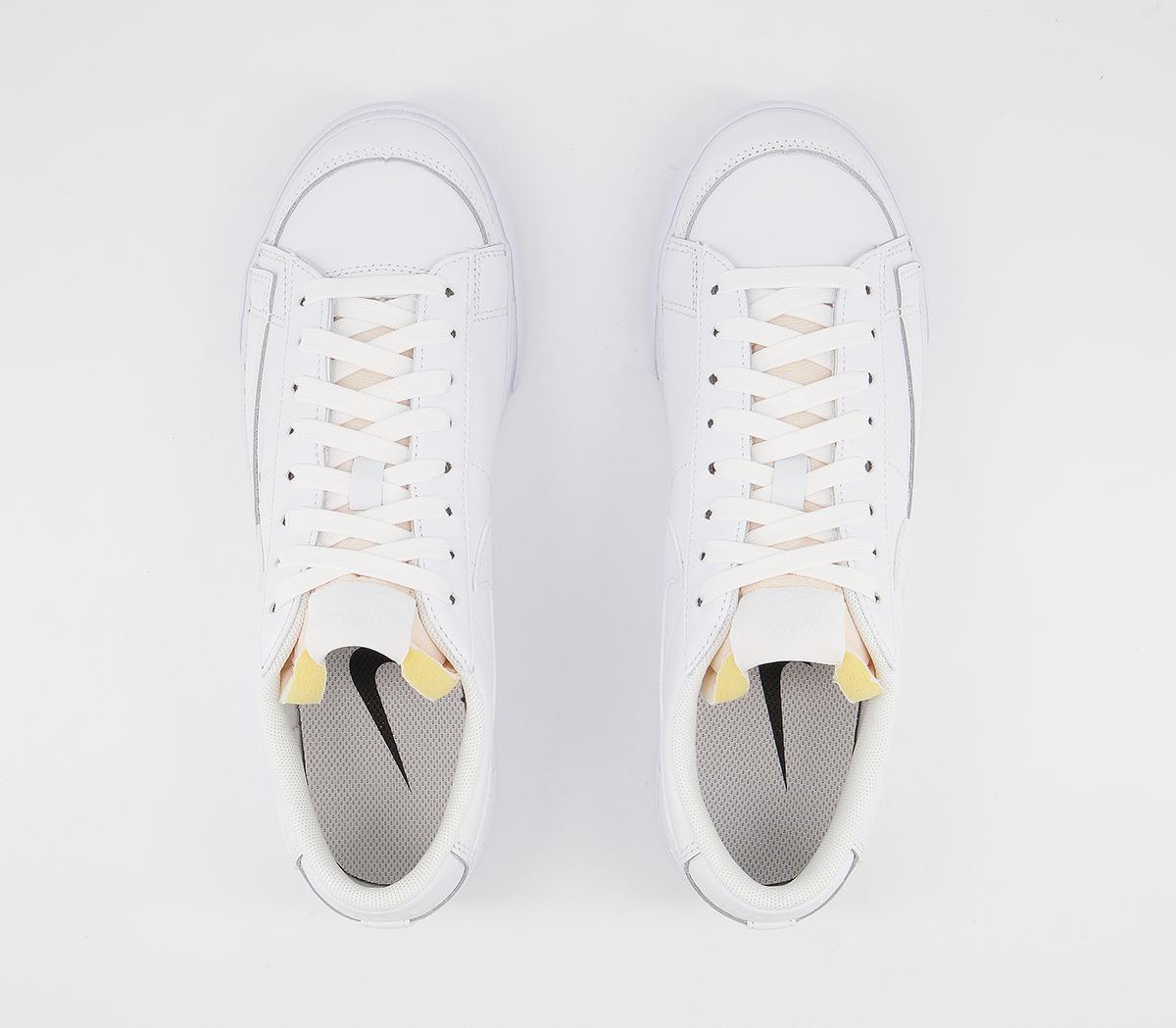 Nike Blazer Low Platform Trainers Nike Blazer Low Platform Trainers White White Black