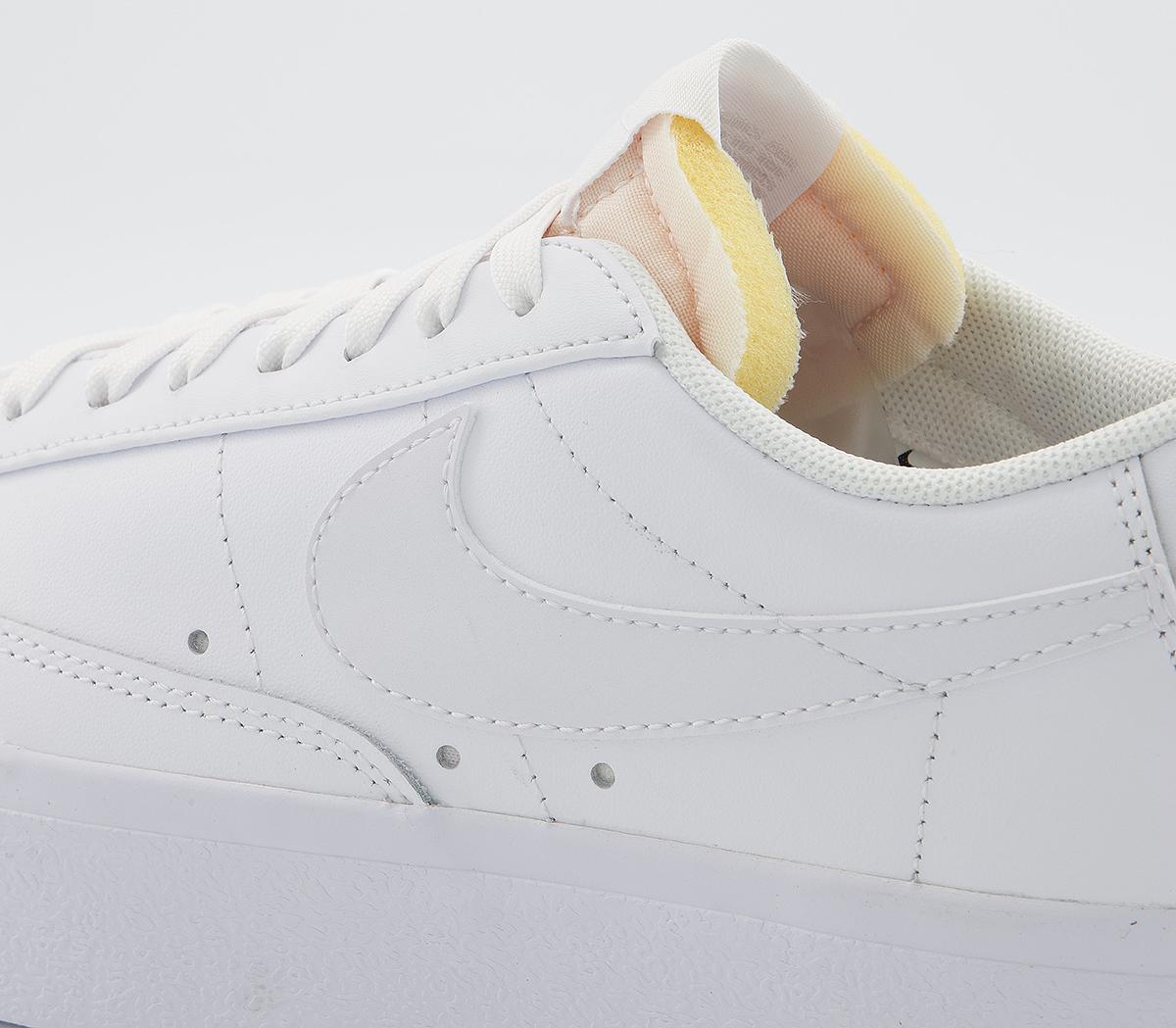 Nike Blazer Low Platform Trainers Nike Blazer Low Platform Trainers White White Black