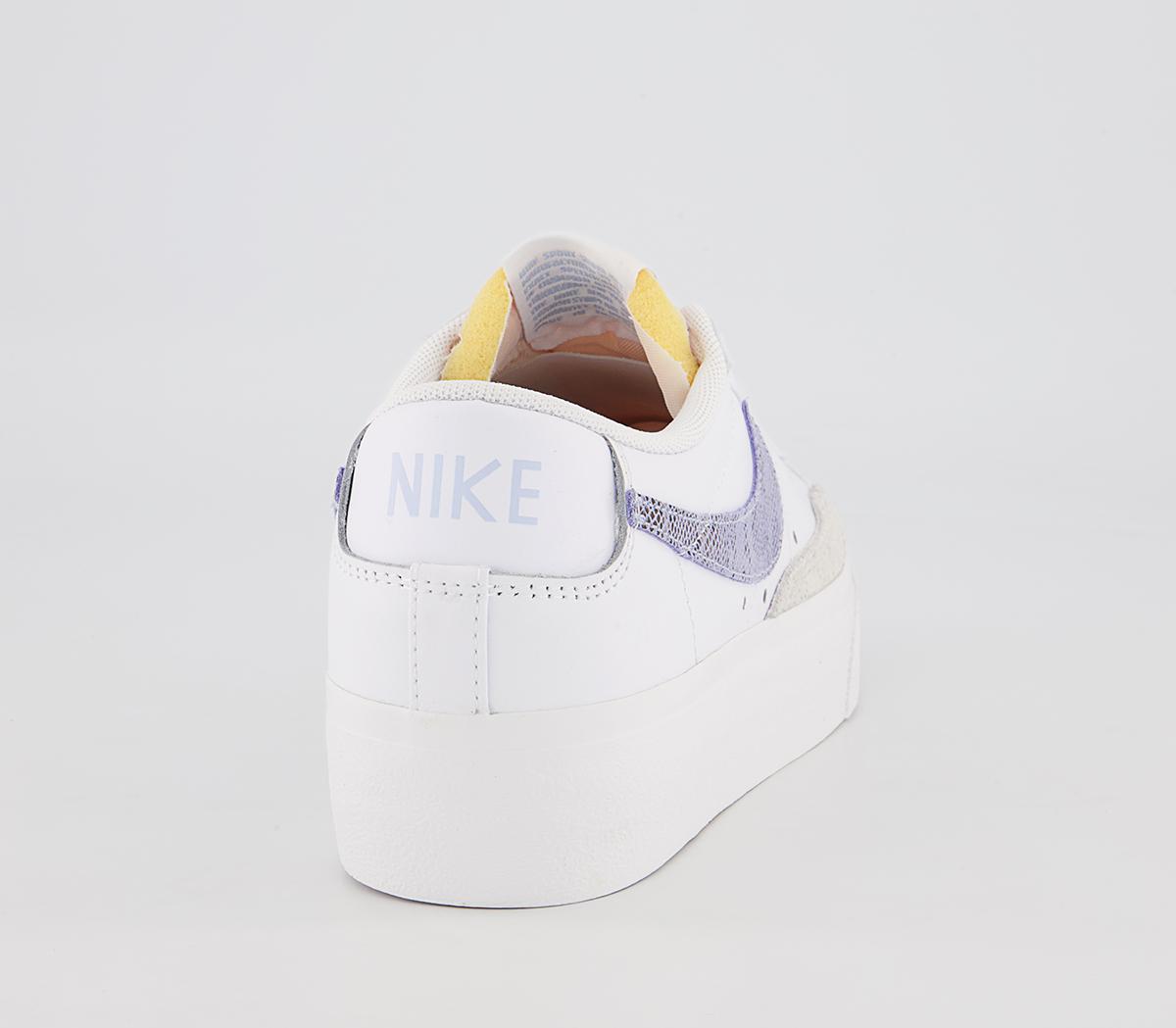 Nike Blazer Low Platform Trainers Nike Blazer Low Platform Trainers White Light Marine Summit White