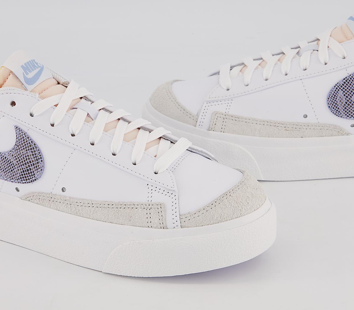 Nike Blazer Low Platform Trainers Nike Blazer Low Platform Trainers White Light Marine Summit White