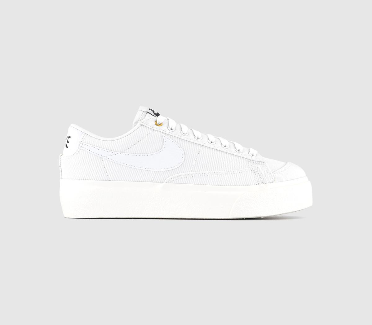 Nike blazer trainers outlet in white