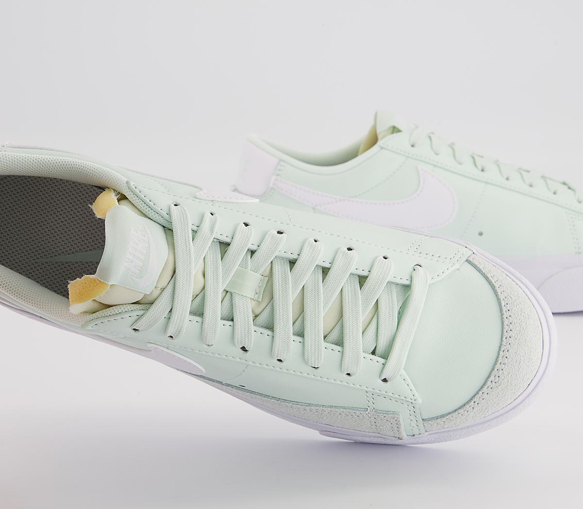 Nike Blazer Low Platform Trainers Nike Blazer Low Platform Trainers Barely Green White Barely Green