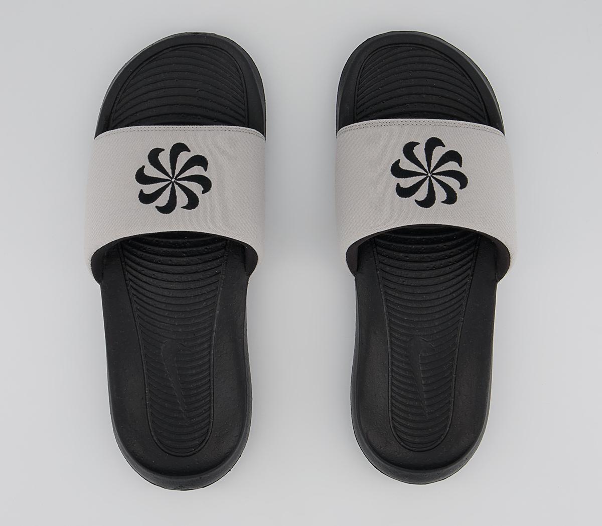 Nike Victori One Sliders Nike Victori One Sliders Iron Ore Black