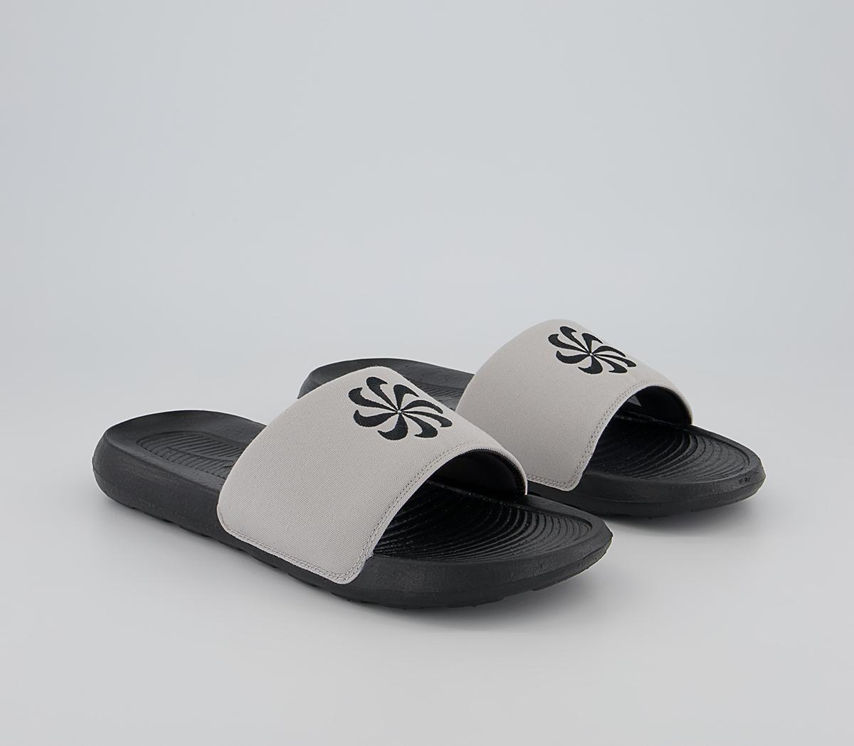 Nike Victori One Sliders Nike Victori One Sliders Iron Ore Black