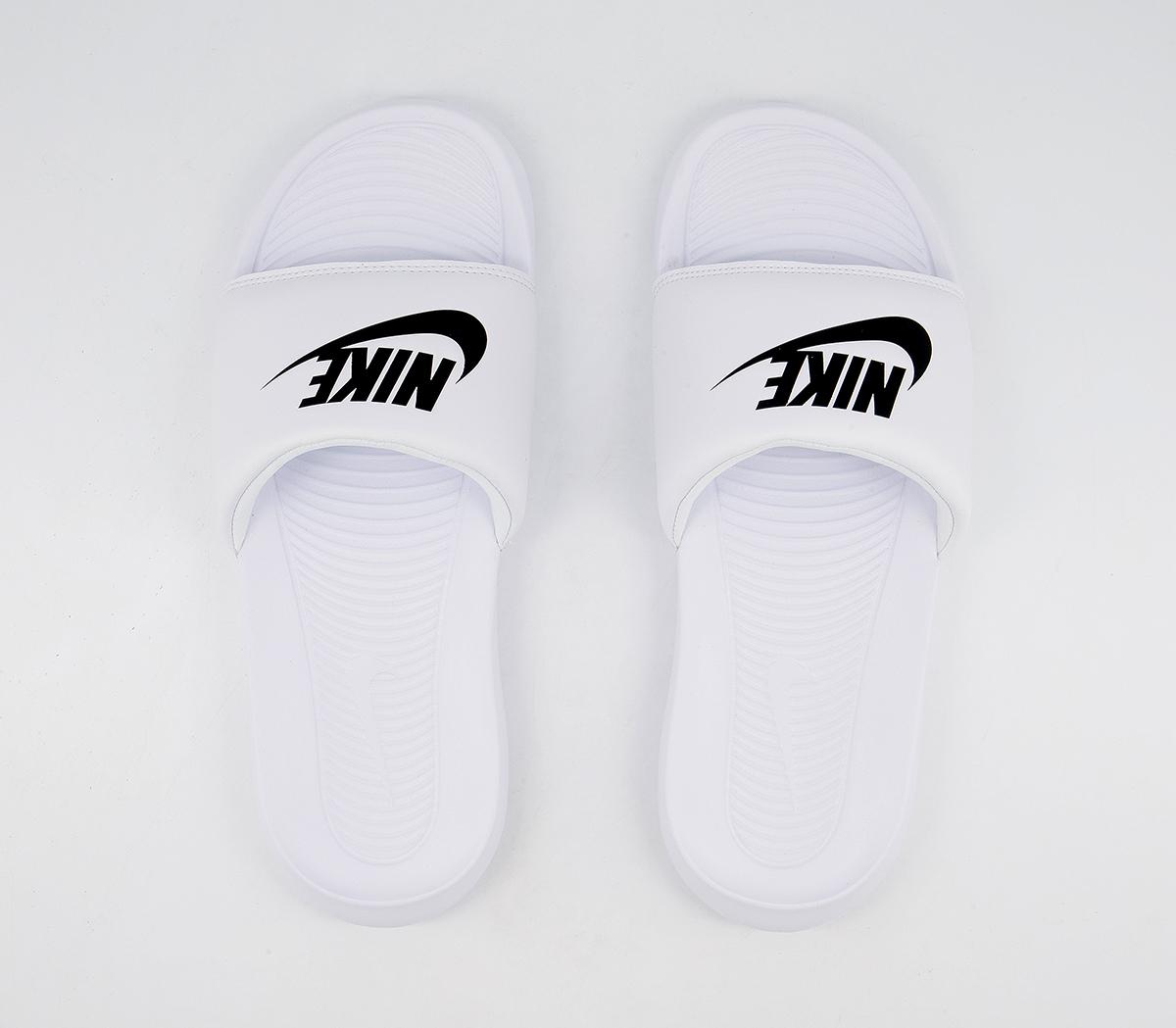 NikeVictori One SlidesWhite Black F