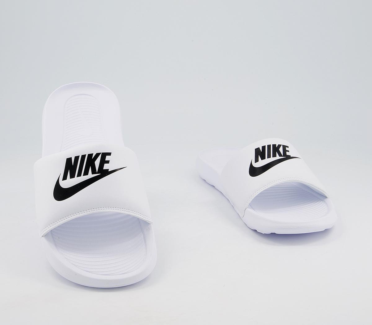 NikeVictori One SlidesWhite Black F