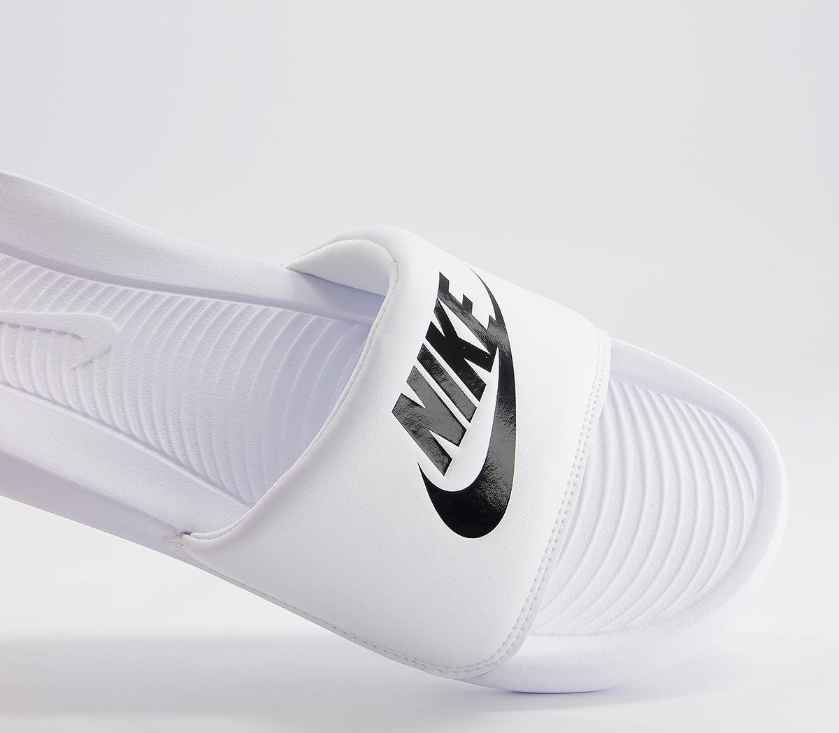 NikeVictori One SlidesWhite Black F