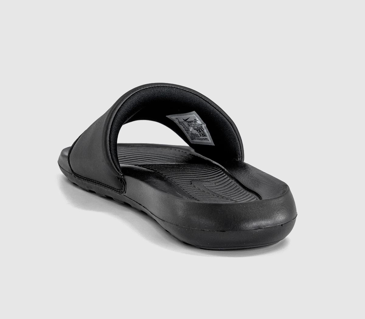 NikeVictori One SlidersBlack White
