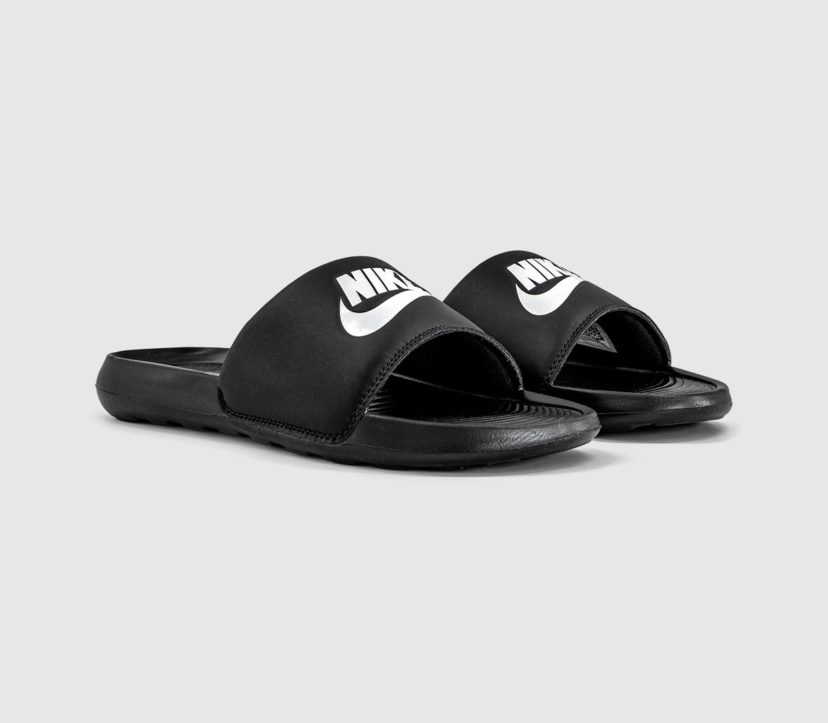 NikeVictori One SlidersBlack White